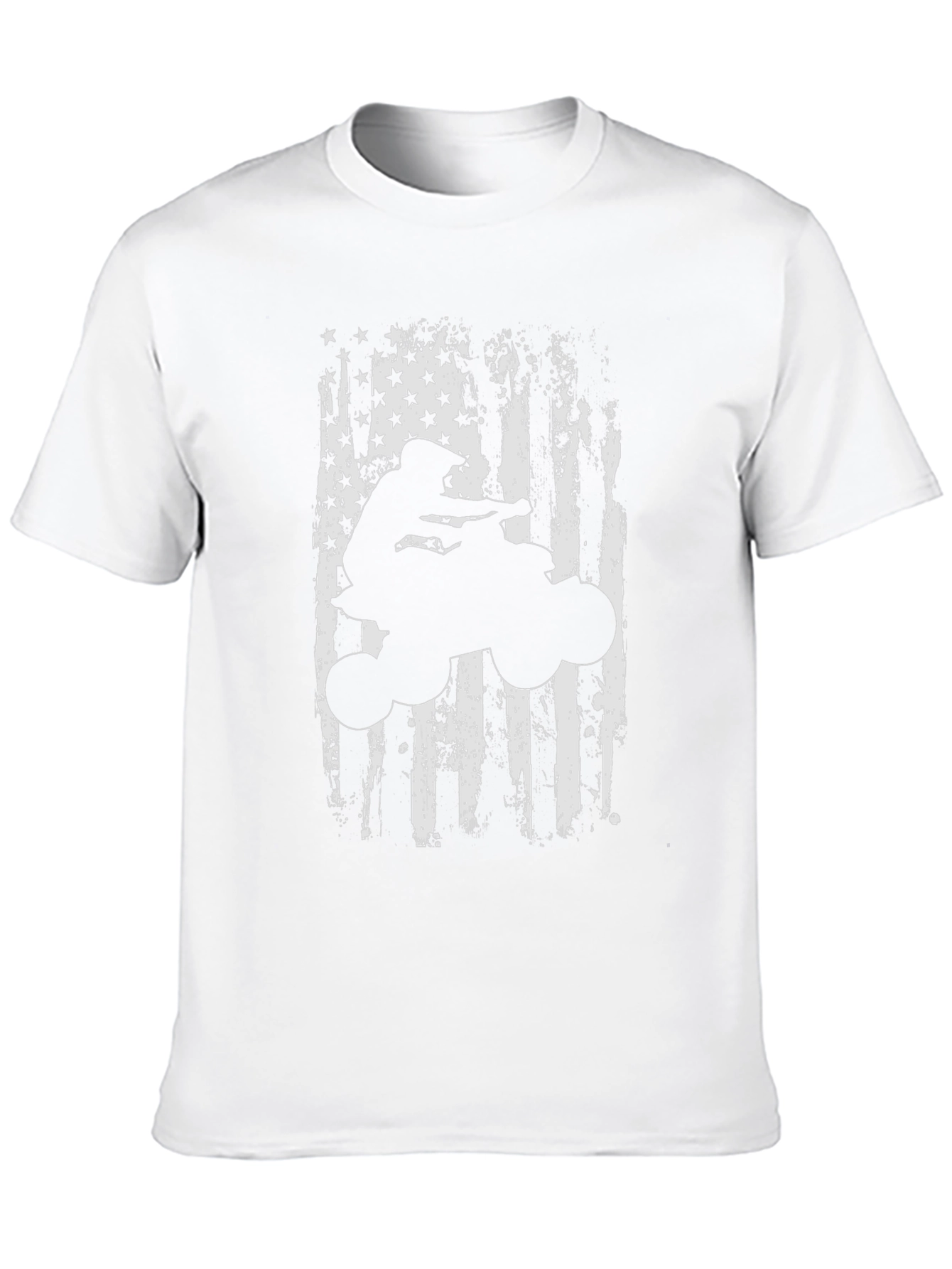 American Flag ATV Rider T-Shirt