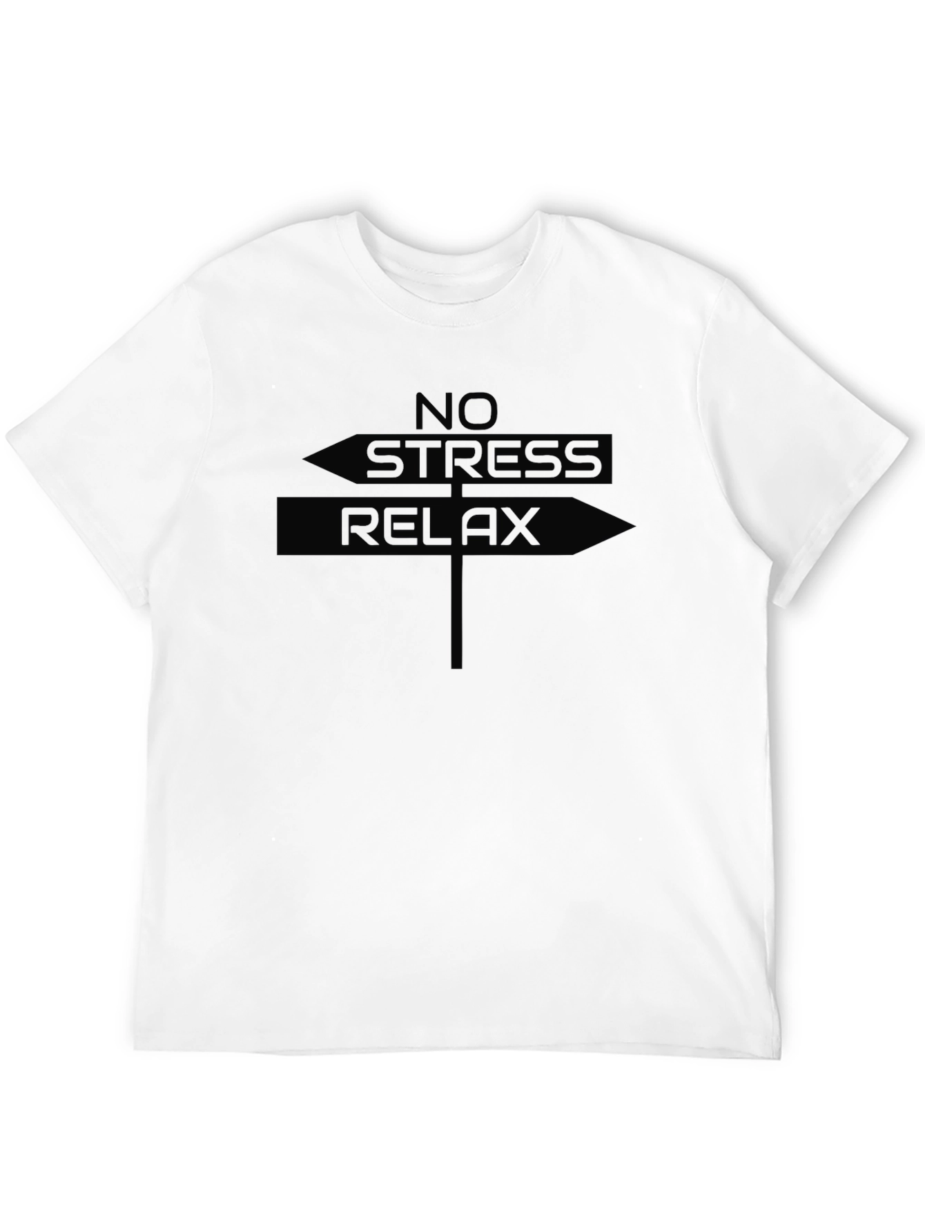 No Stress Relax Graphic T-Shirt