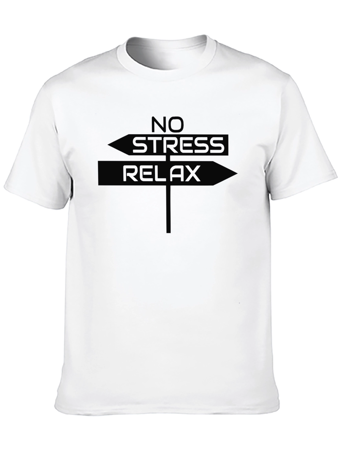 No Stress Relax Graphic T-Shirt