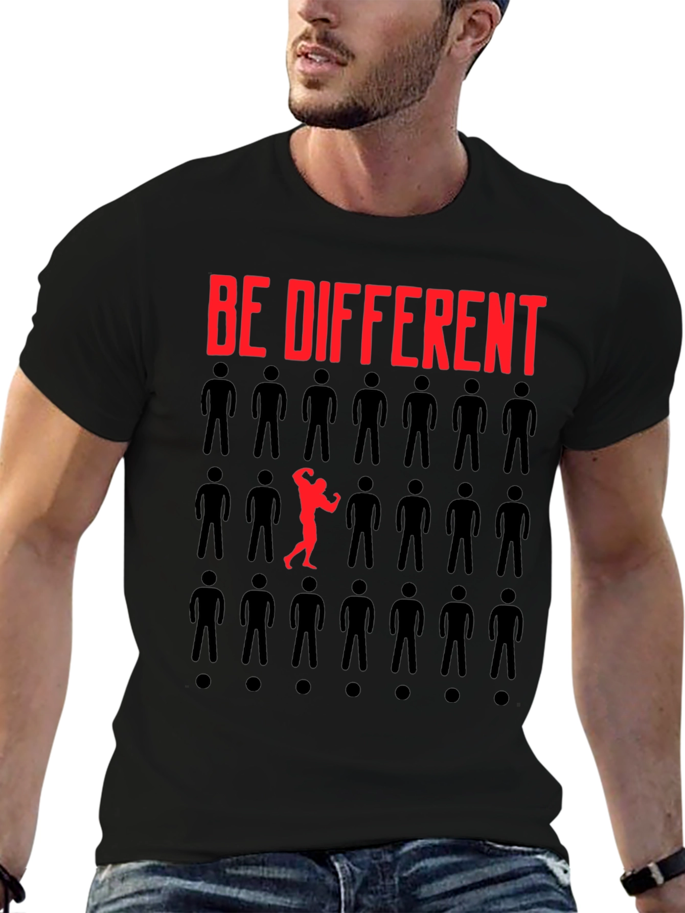 Be Different Graphic T-Shirt