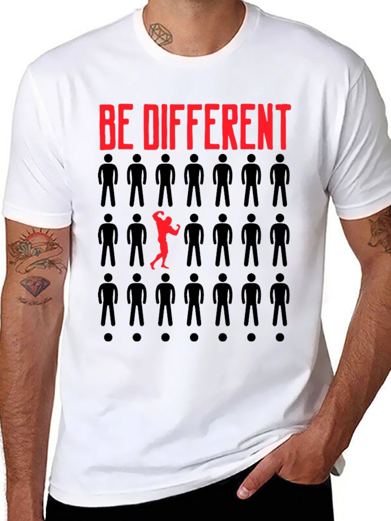 Be Different Graphic T-Shirt
