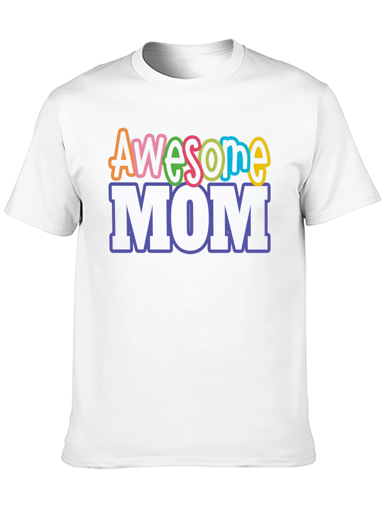 Awesome Mom Graphic Tee - Black T-Shirt