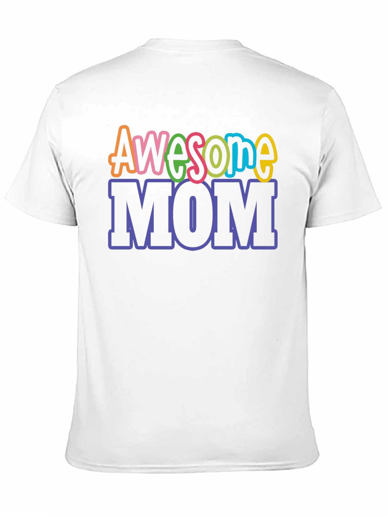 Awesome Mom Graphic Tee - Black T-Shirt