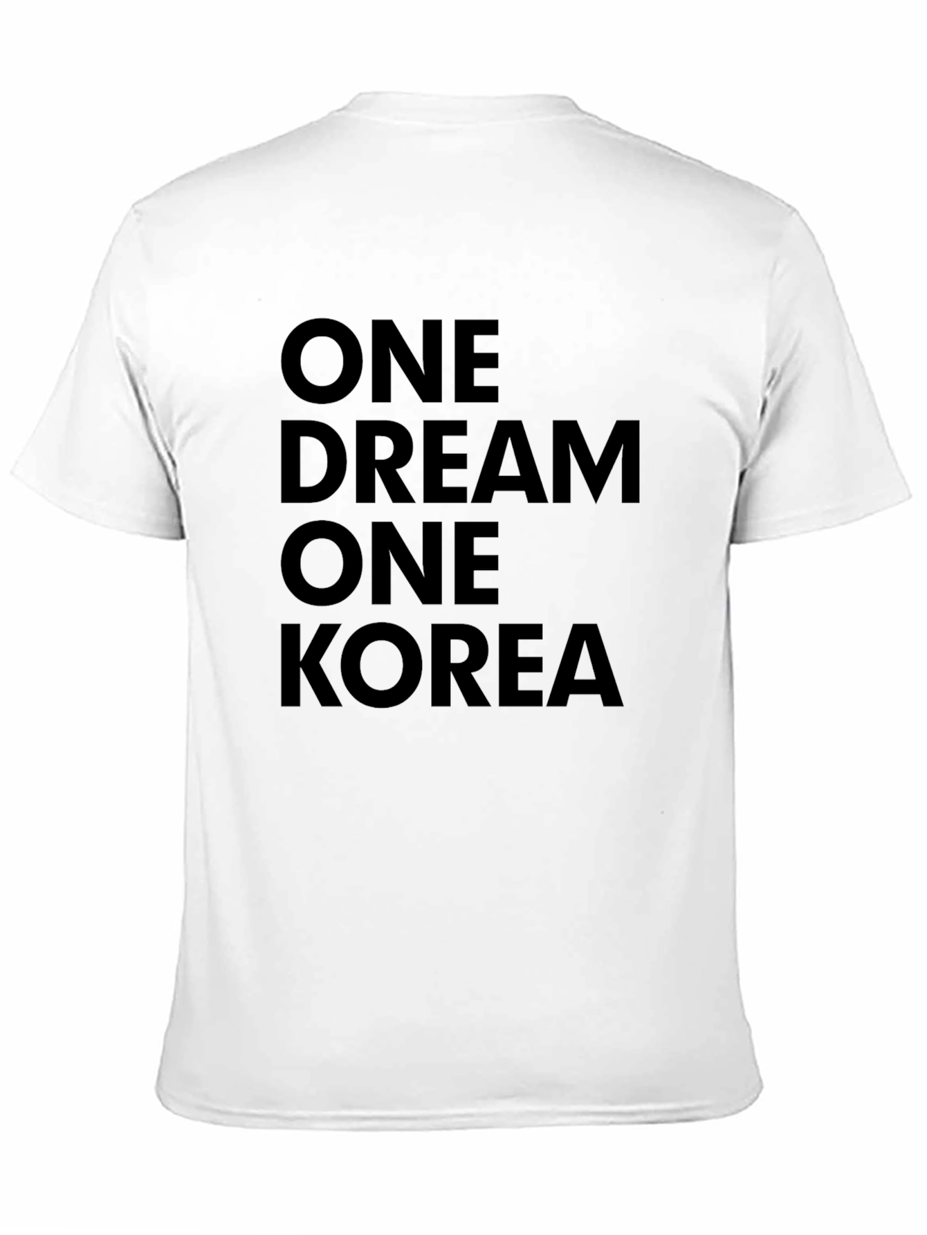One Dream One Korea Black T-Shirt