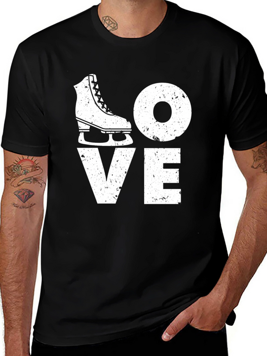 Love Ice Skating Graphic Tee