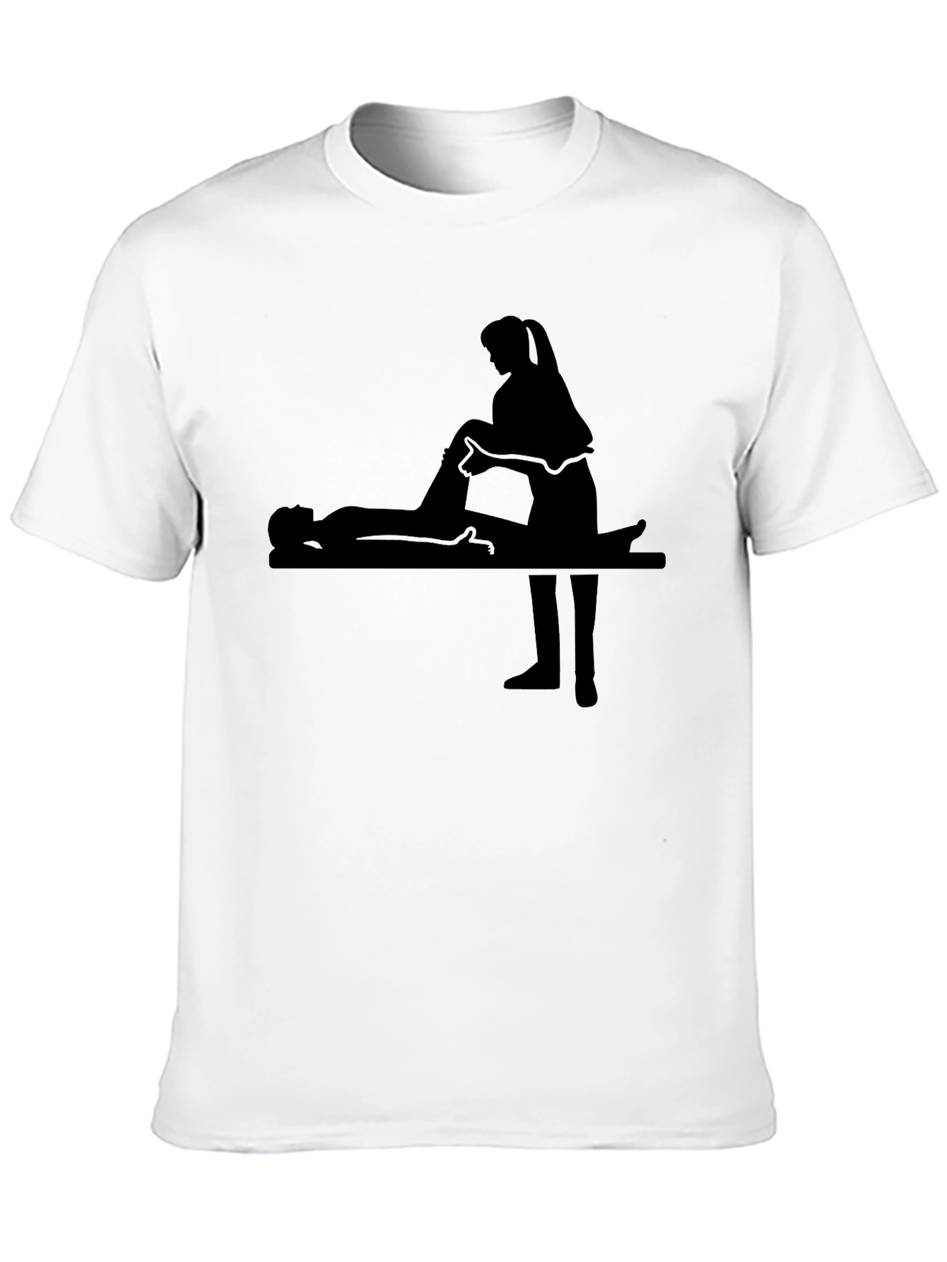 Massage Therapy Black T-Shirt