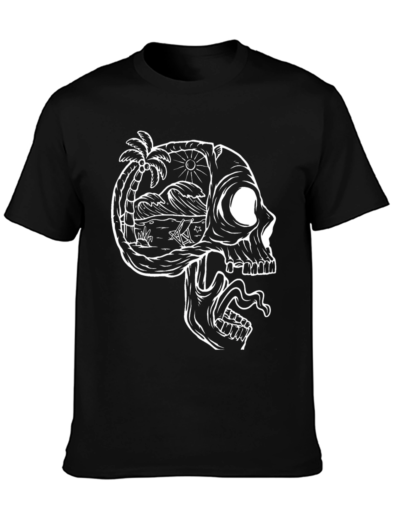 Skull Island Mens T-Shirt - Graphic Tee