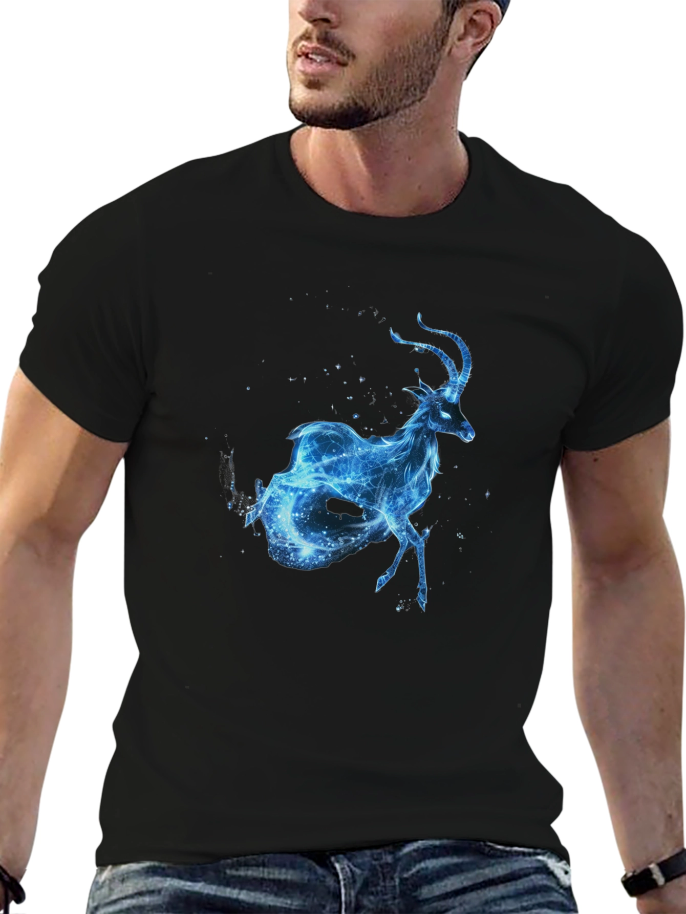Mystical Blue Patronus Graphic Tee