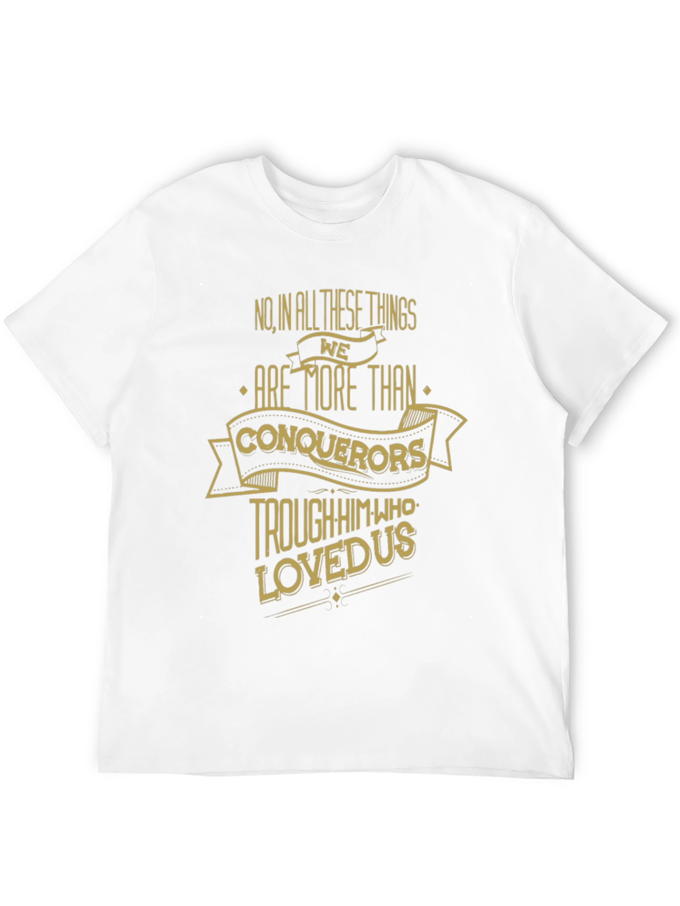 More Than Conquerors Black T-Shirt