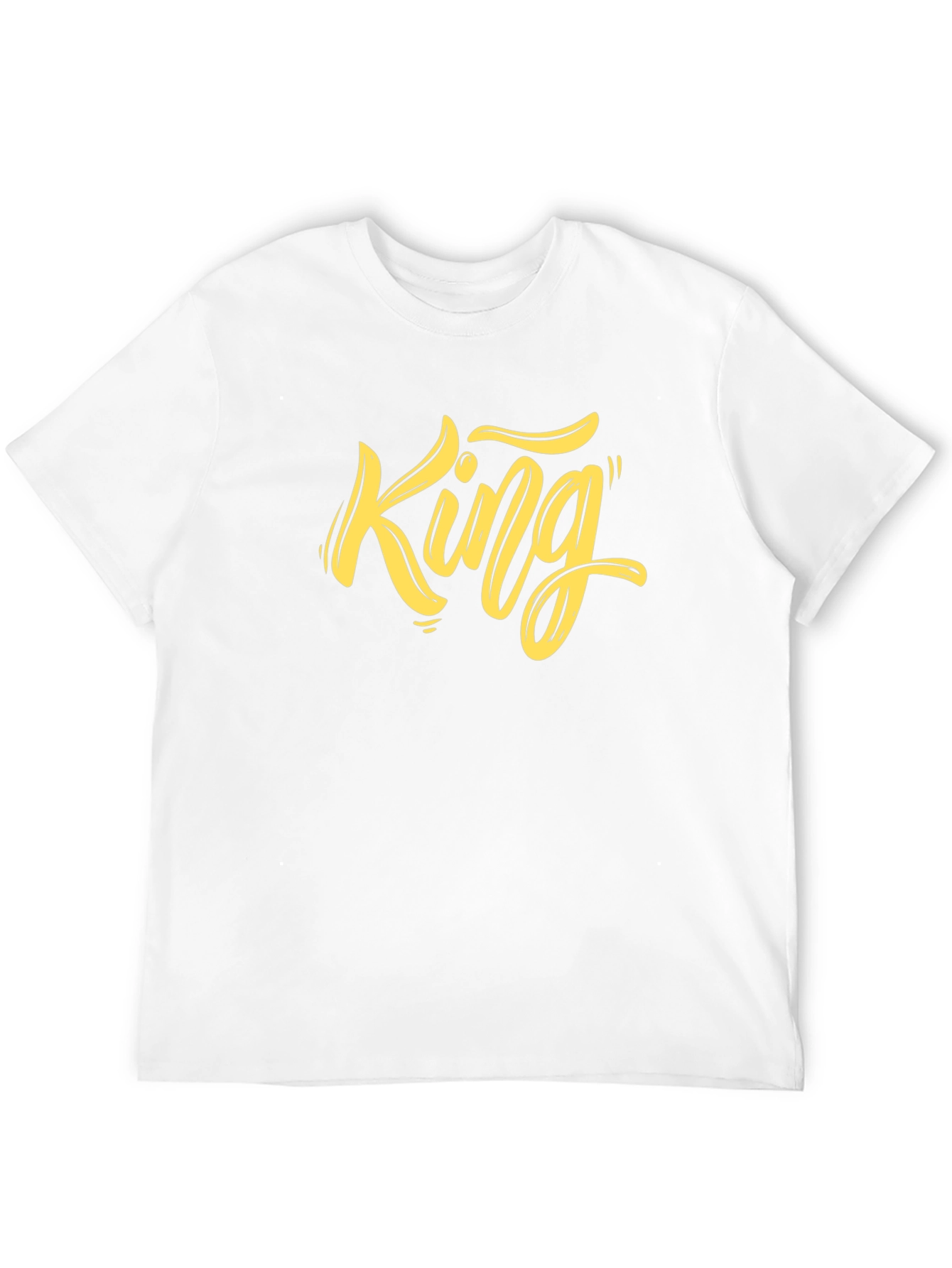 King Graphic Tee - Mens Black T-Shirt