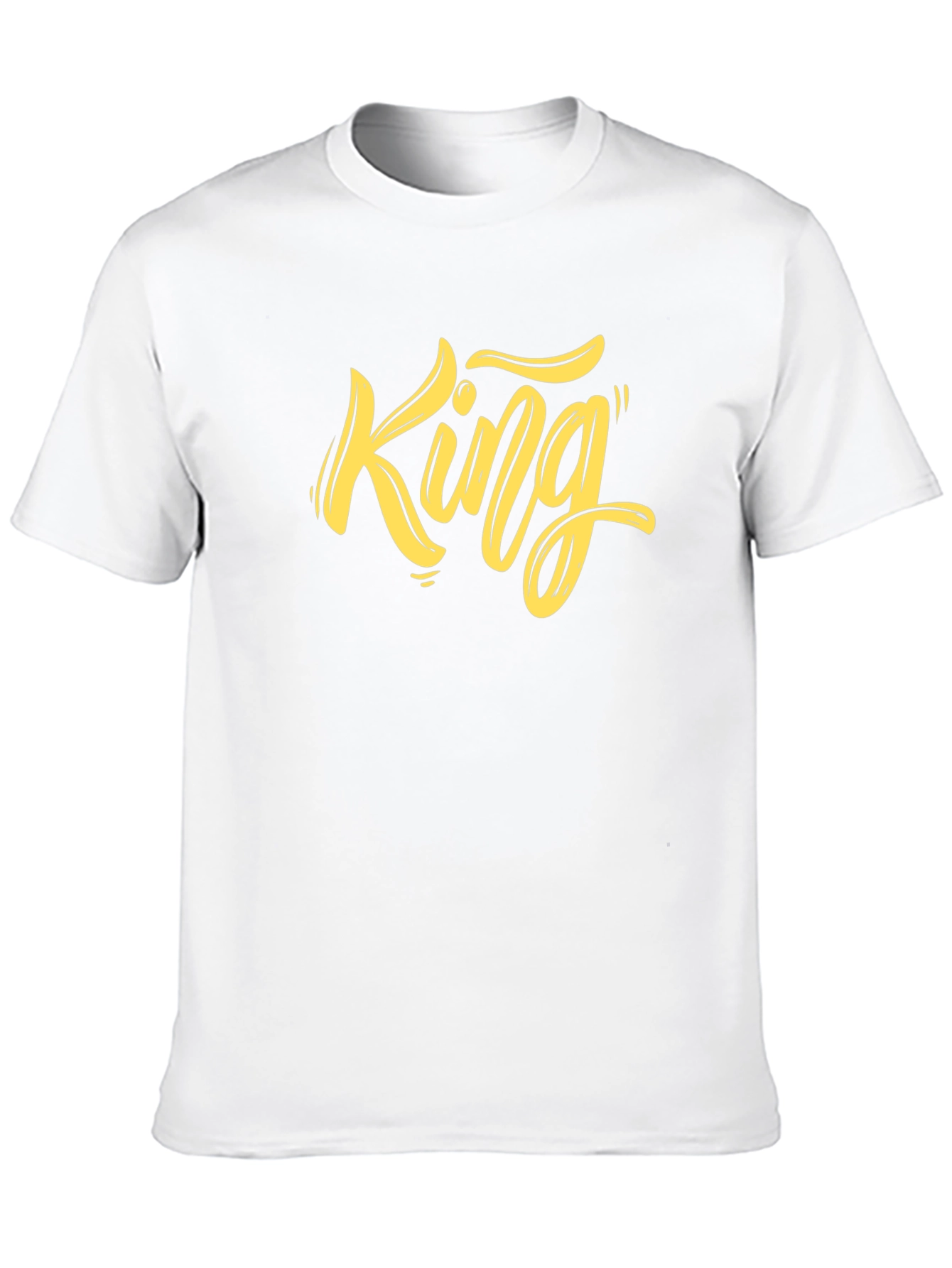 King Graphic Tee - Mens Black T-Shirt