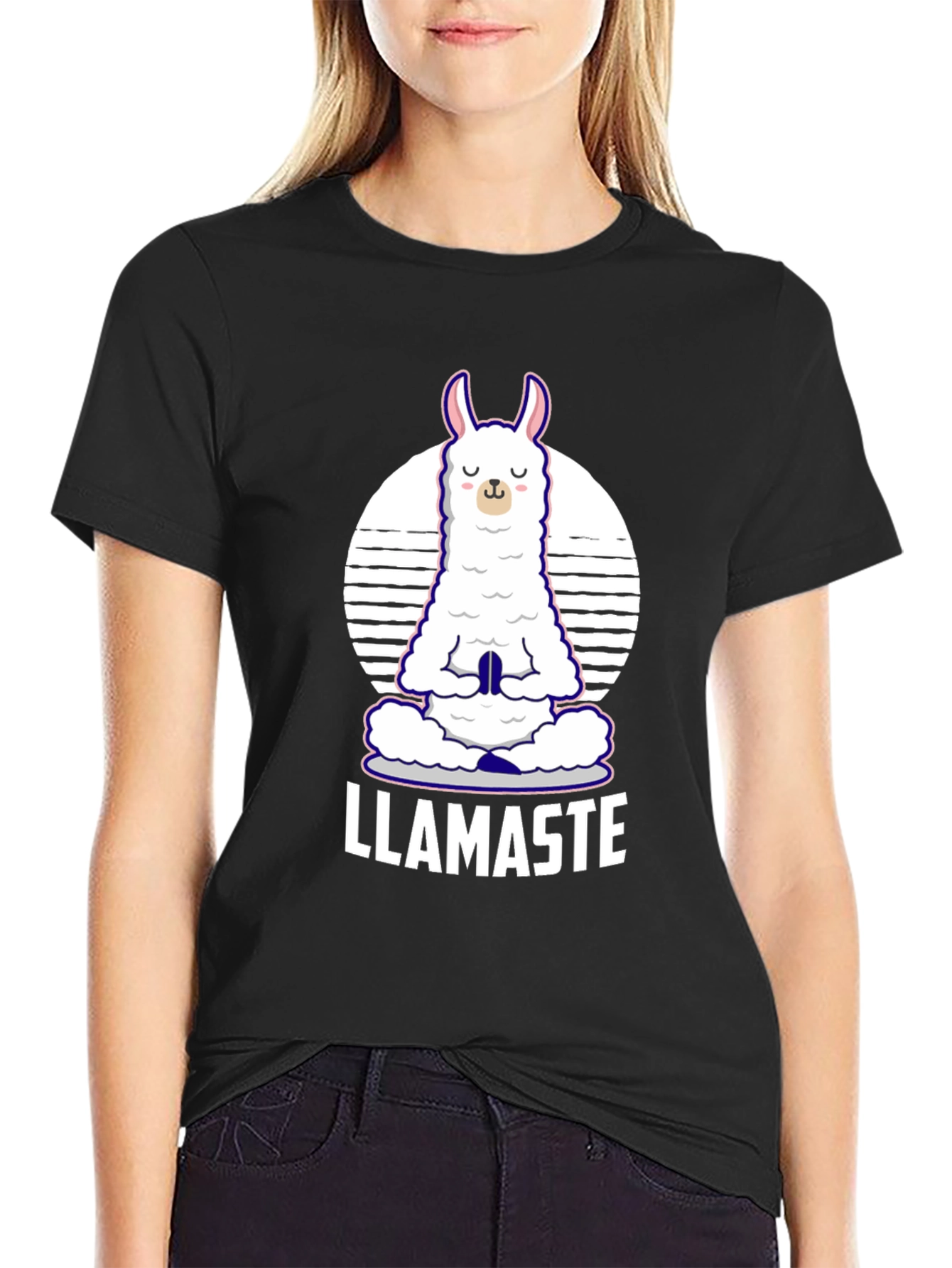 Llamaste Yoga T-Shirt - Funny Meditation Tee