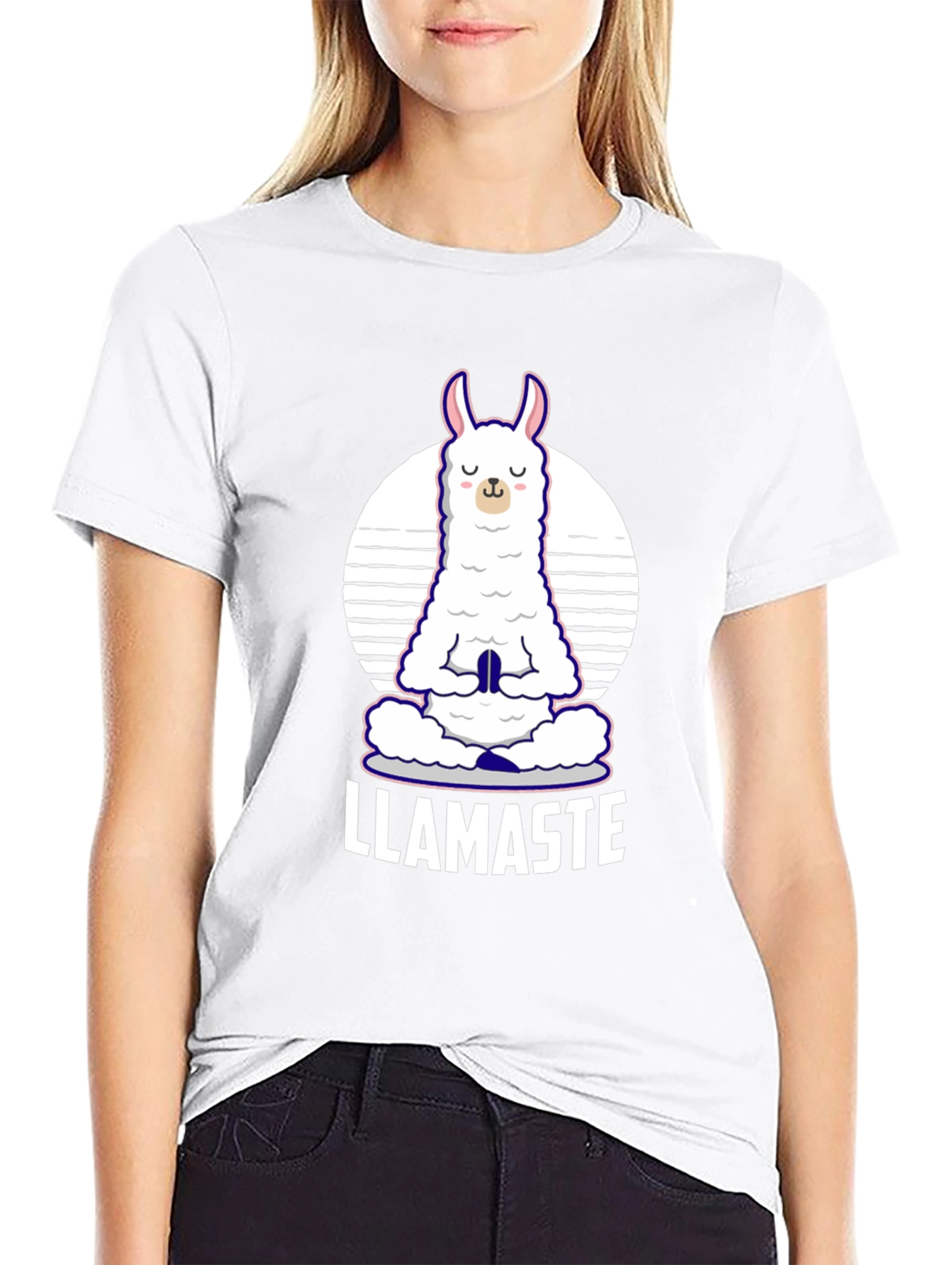 Llamaste Yoga T-Shirt - Funny Meditation Tee