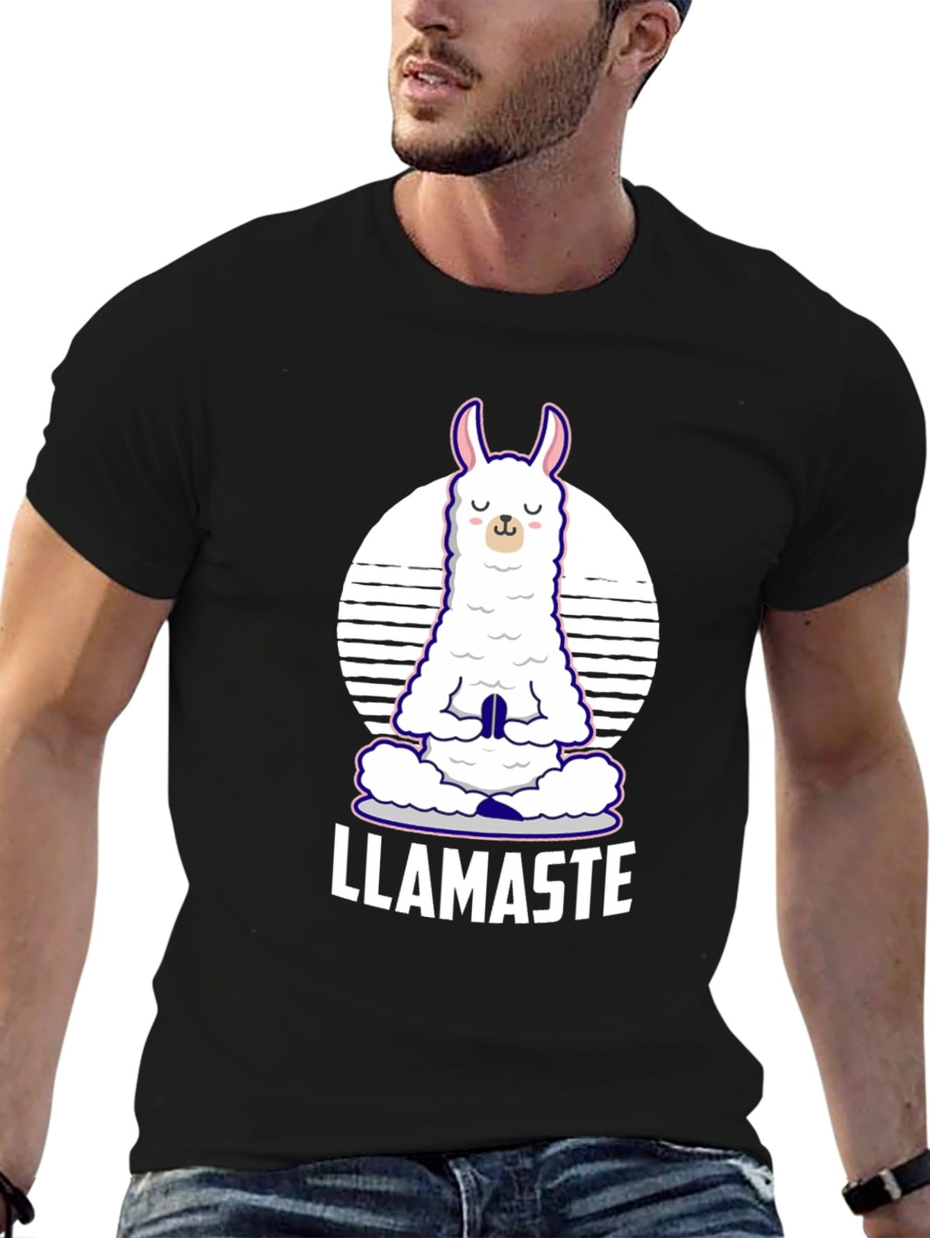 Llamaste Yoga T-Shirt - Funny Meditation Tee