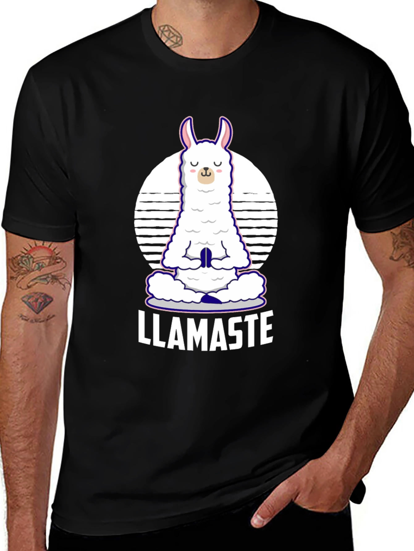 Llamaste Yoga T-Shirt - Funny Meditation Tee