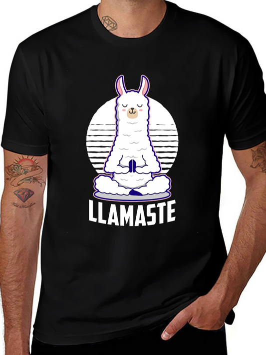 Llamaste Yoga T-Shirt - Funny Meditation Tee