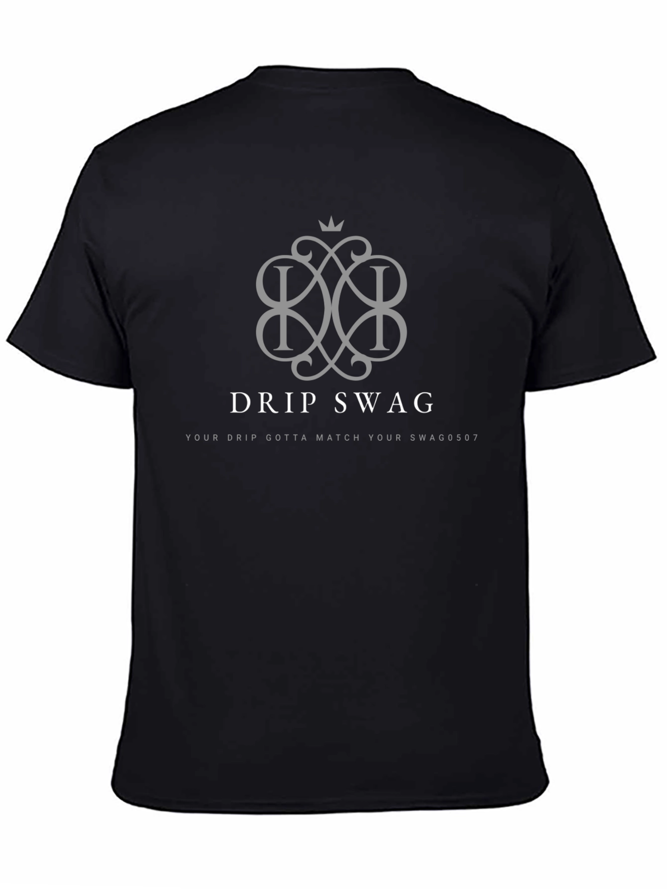 Drip Swag Black Graphic Tee