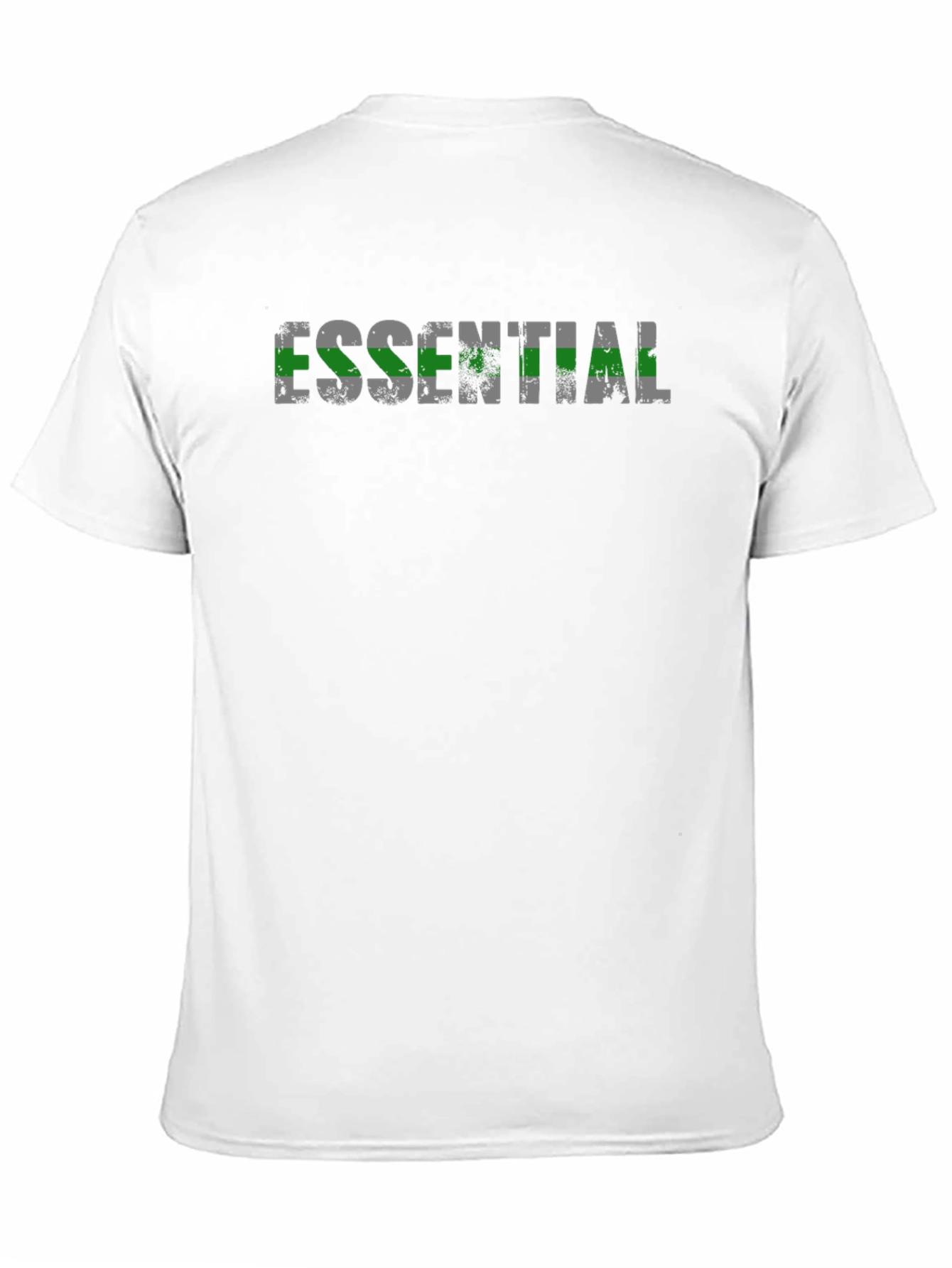 Essential Distressed Graphic T-Shirt - Black
