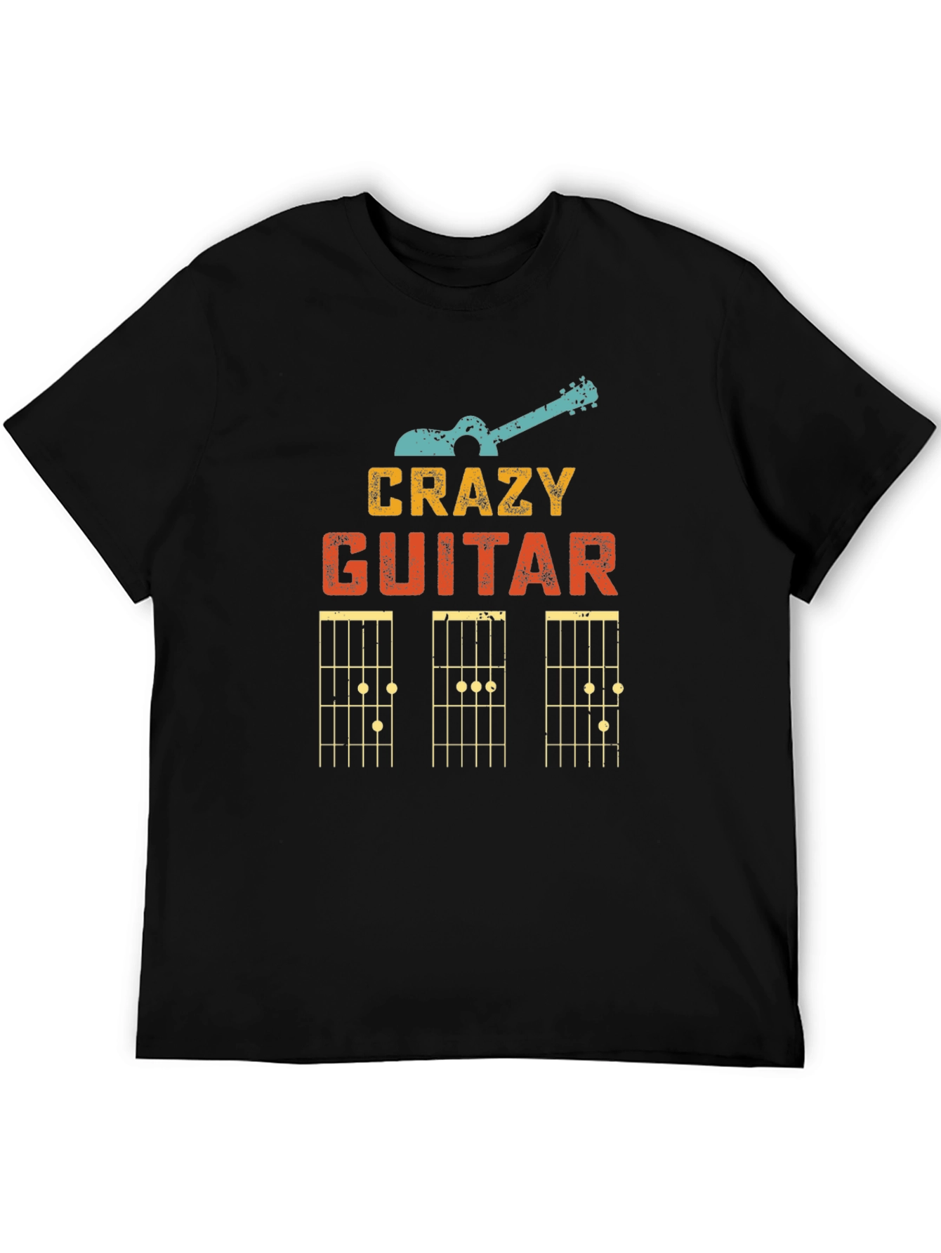Crazy Guitar T-Shirt - Musicians Delight!