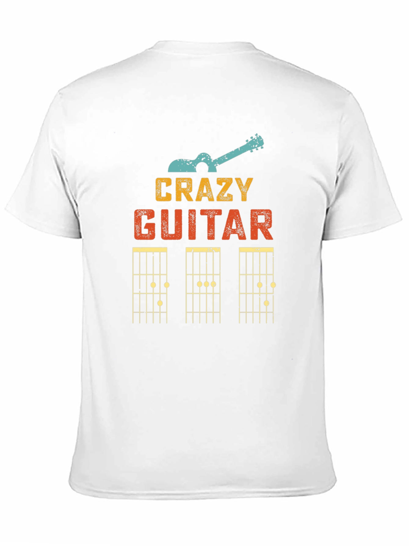 Crazy Guitar T-Shirt - Musicians Delight!