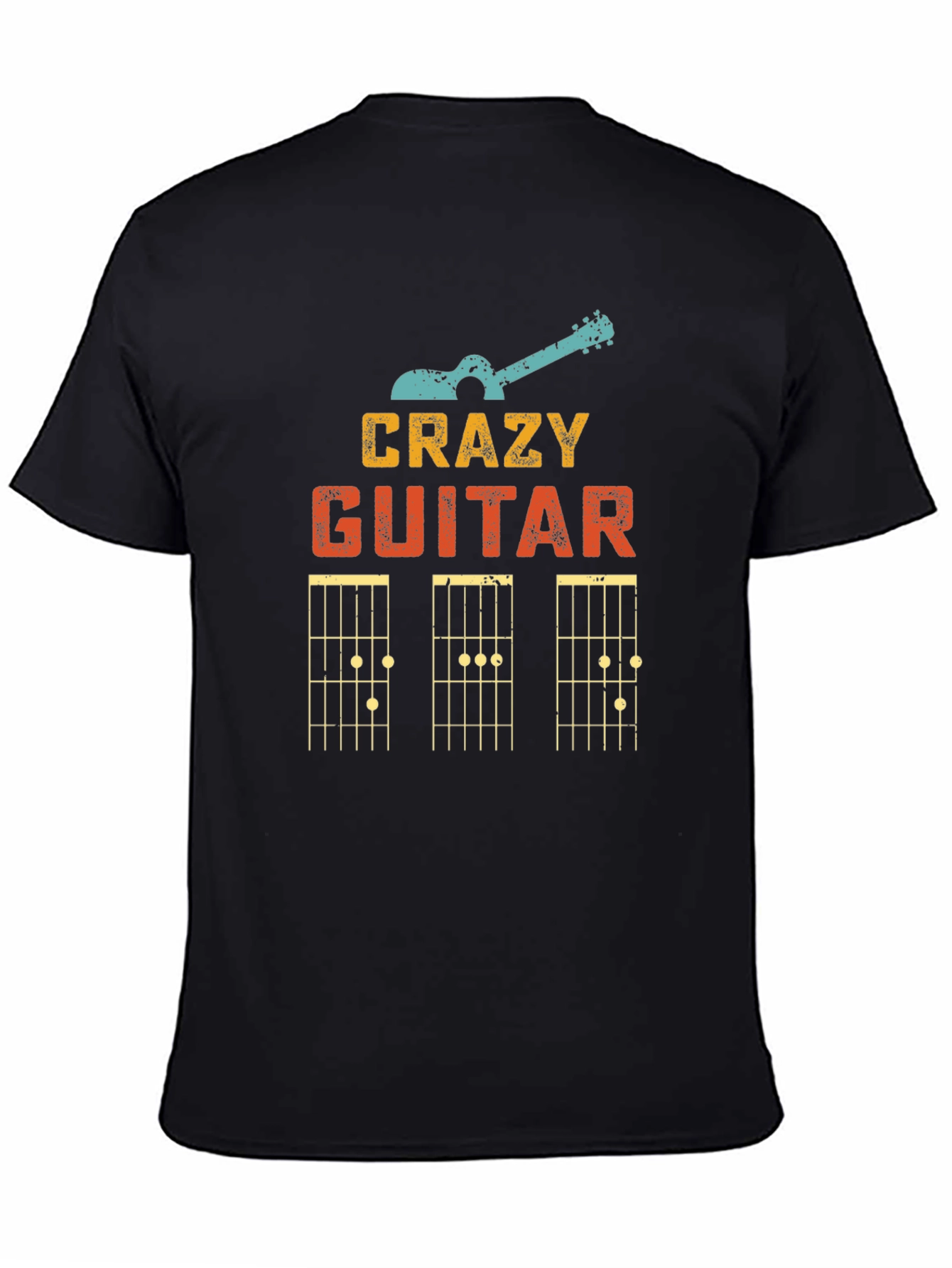 Crazy Guitar T-Shirt - Musicians Delight!