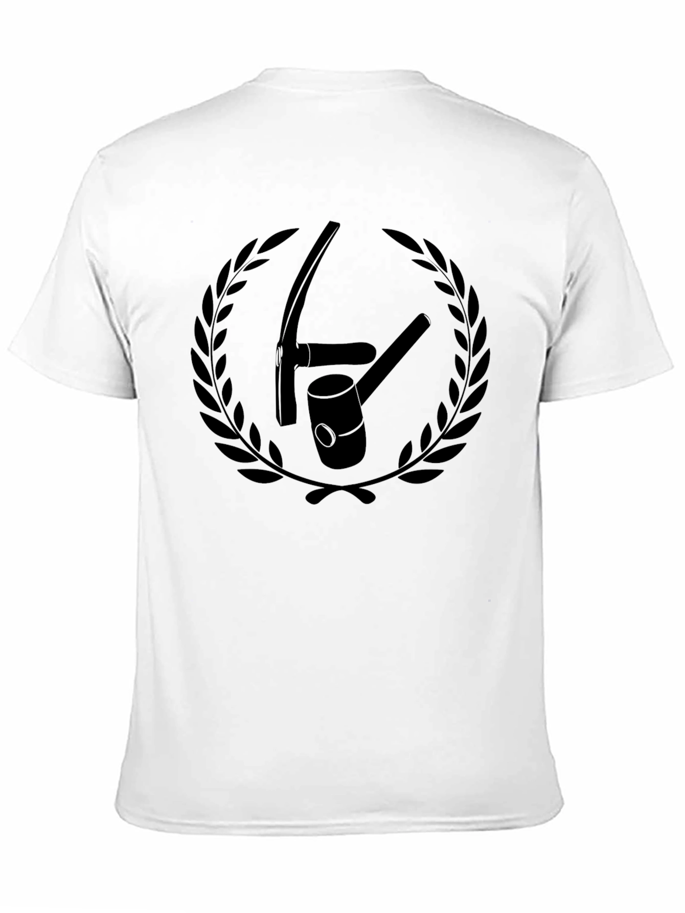 Blacksmith Tools Graphic Tee - Black Cotton