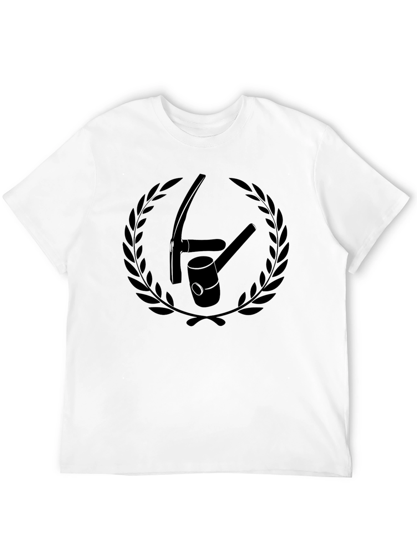 Blacksmith Tools Graphic Tee - Black Cotton