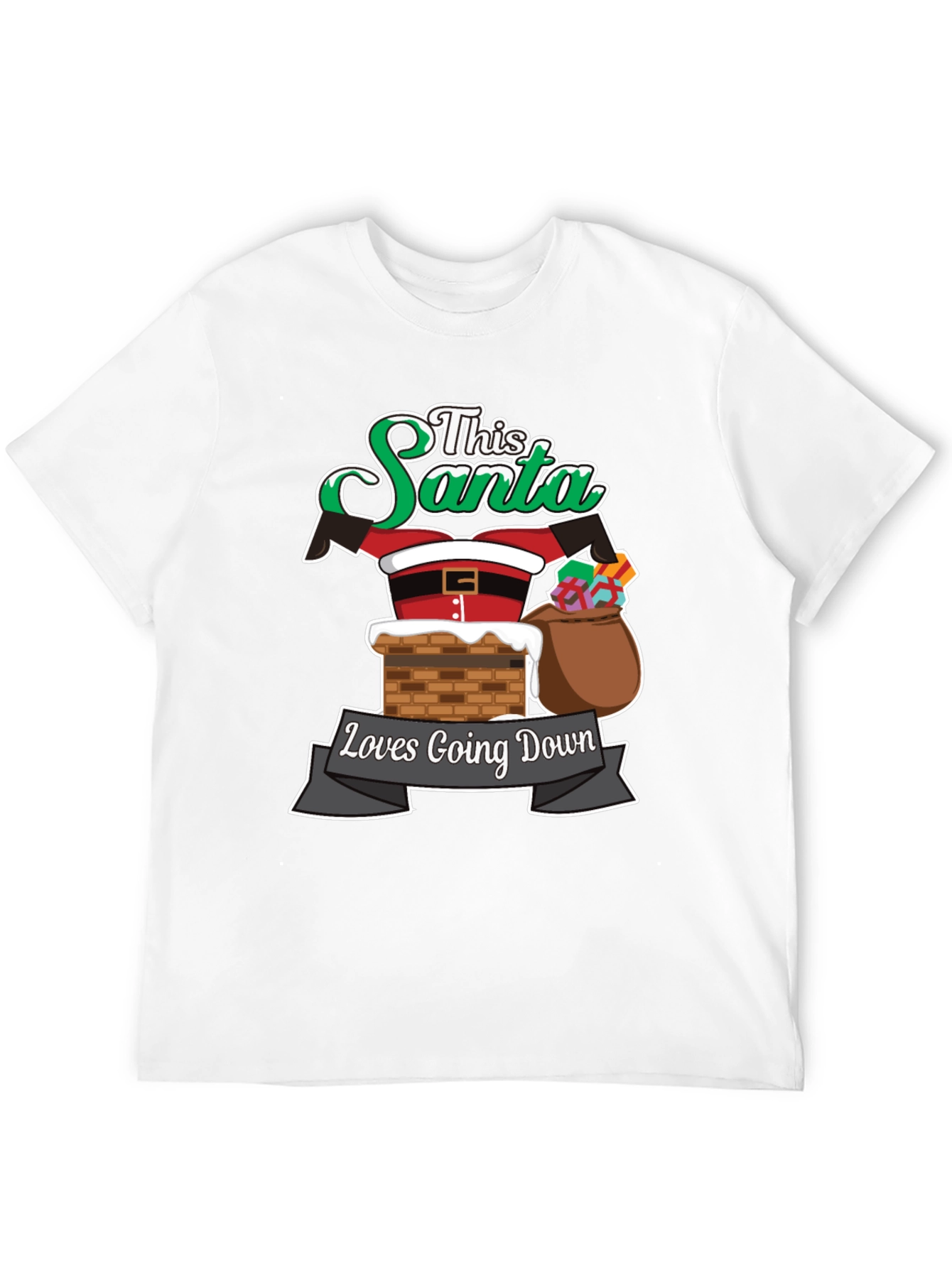 This Santa Loves Going Down T-Shirt