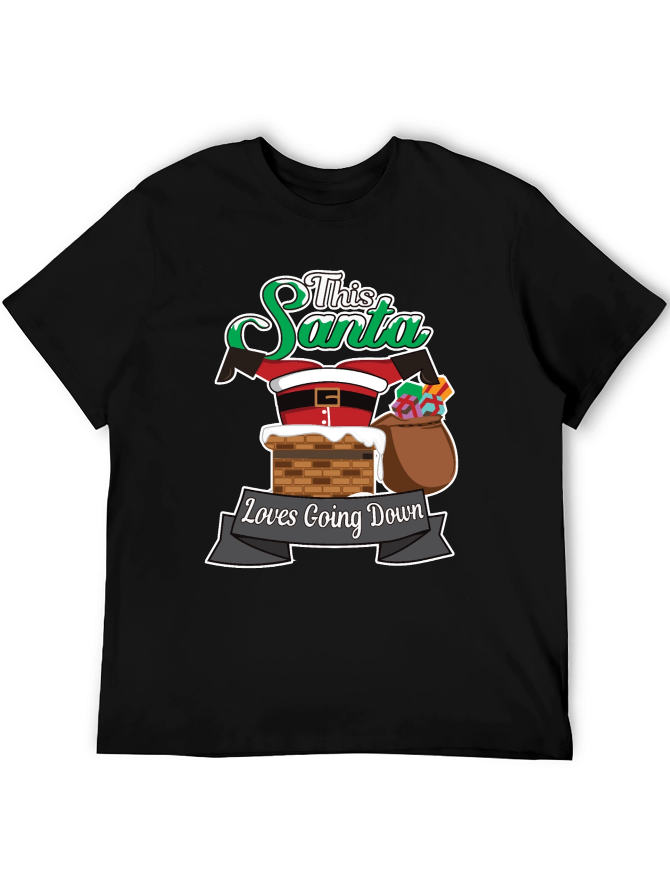 This Santa Loves Going Down T-Shirt