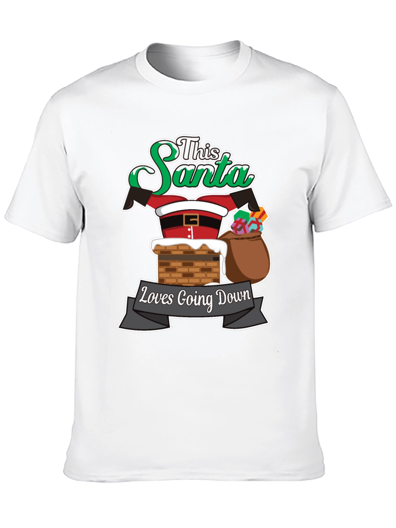 This Santa Loves Going Down T-Shirt