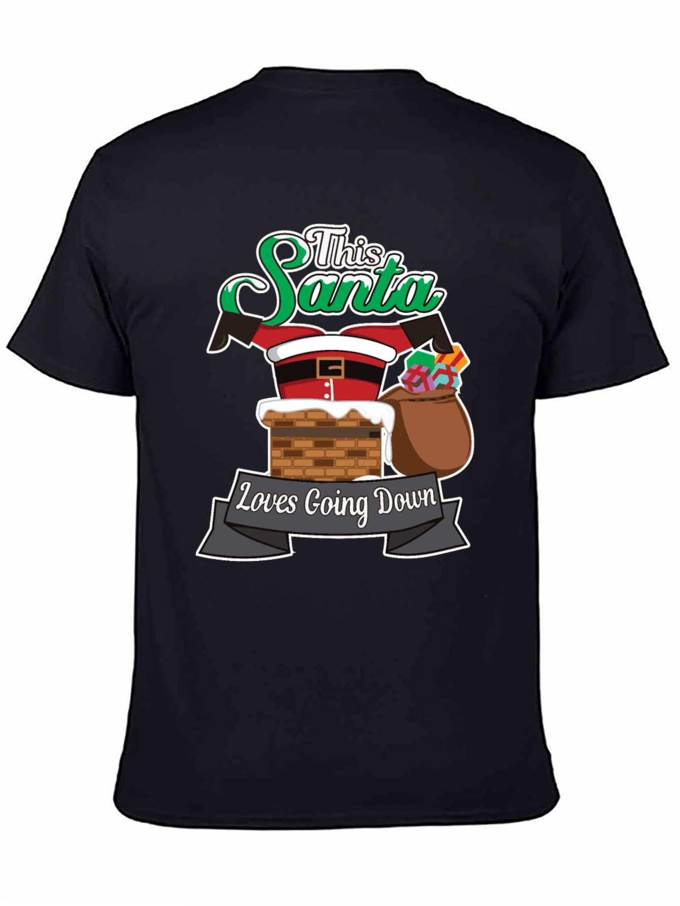 This Santa Loves Going Down T-Shirt