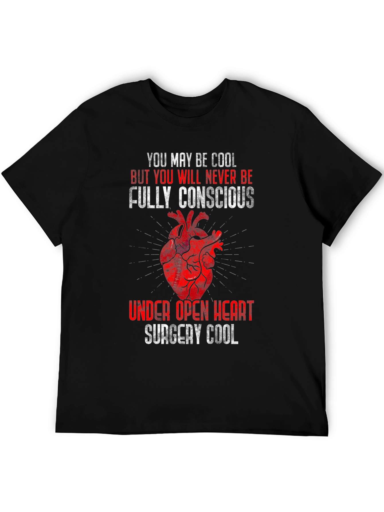 Open Heart Surgery Cool Graphic T-Shirt