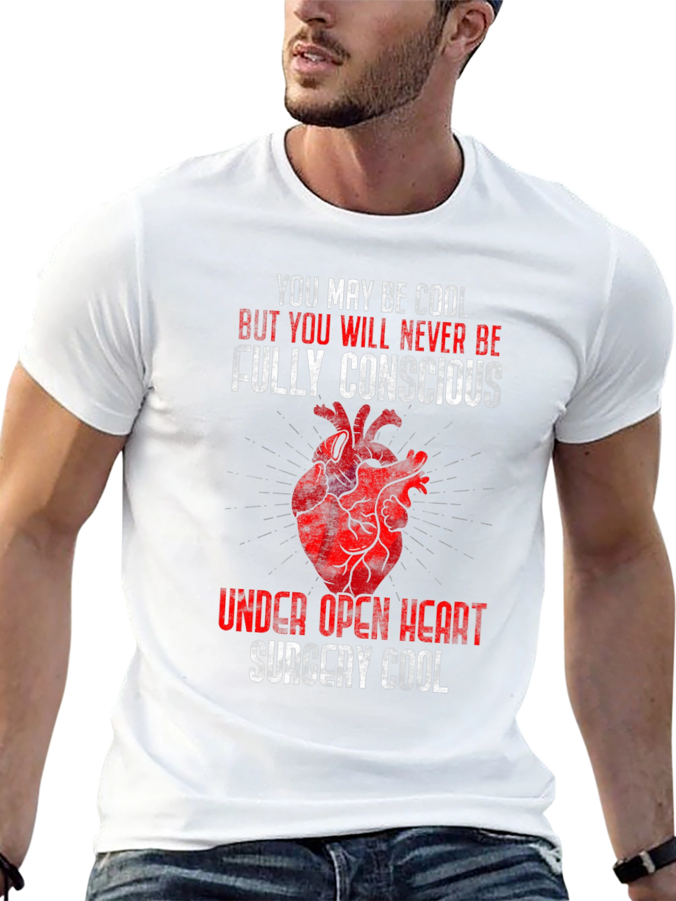 Open Heart Surgery Cool Graphic T-Shirt
