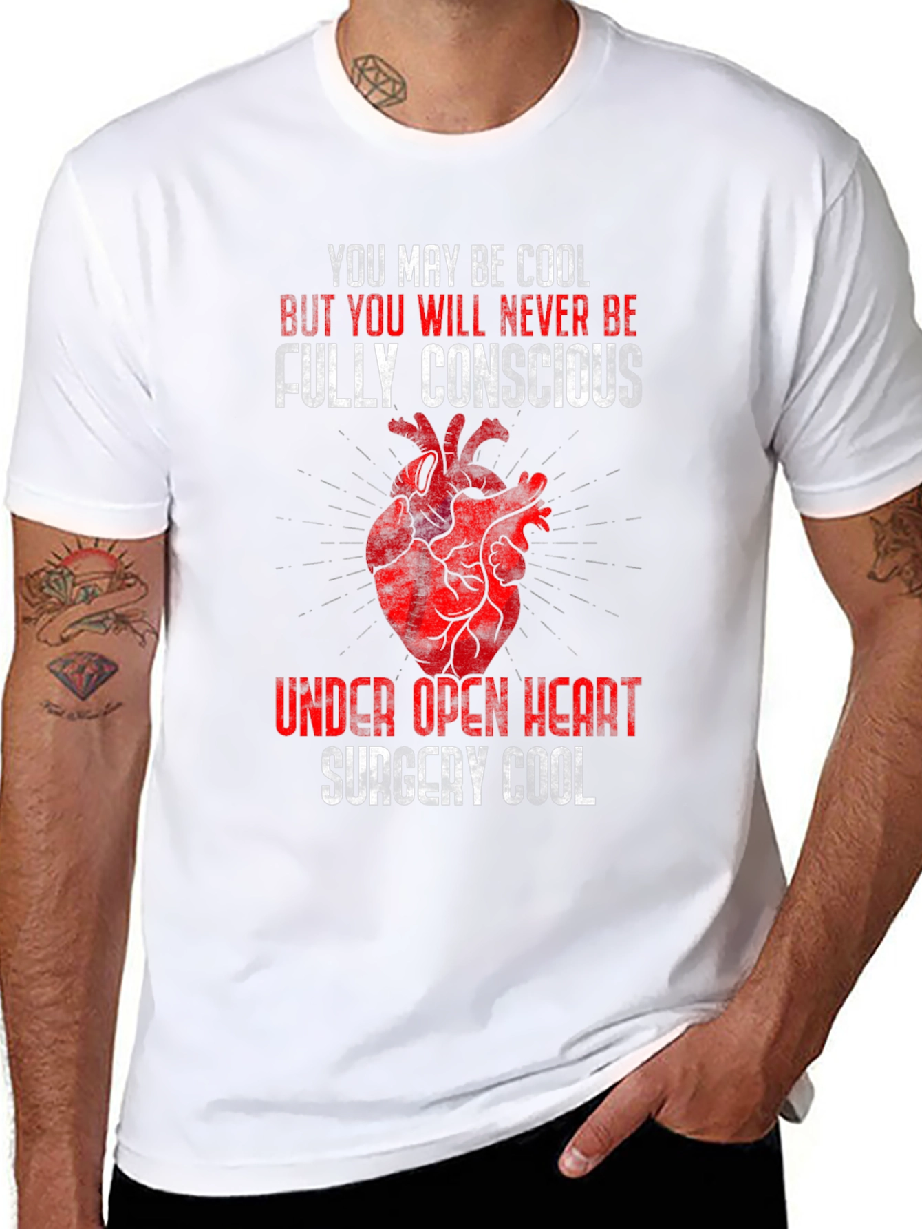 Open Heart Surgery Cool Graphic T-Shirt