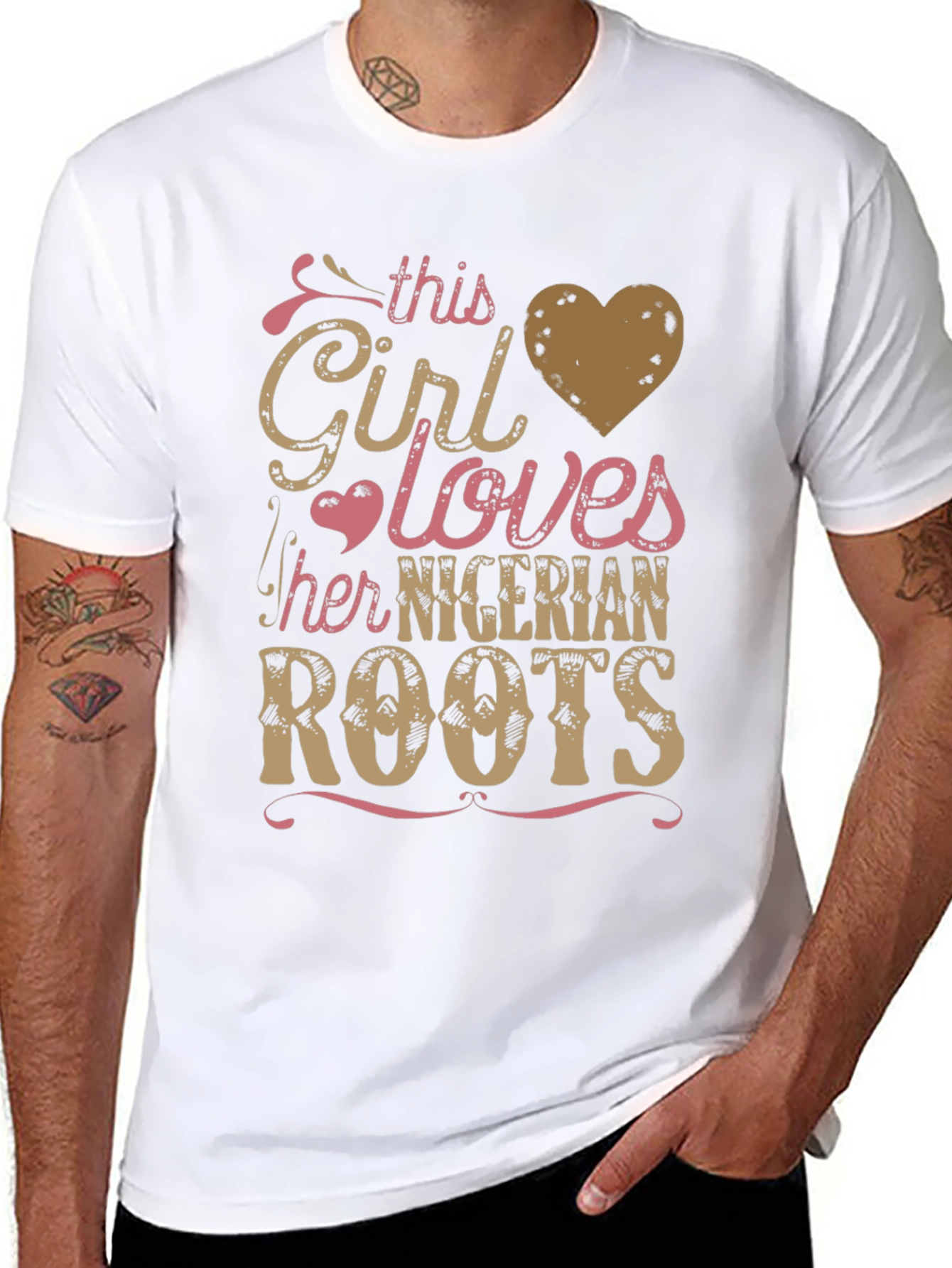 Nigerian Roots Graphic Tee