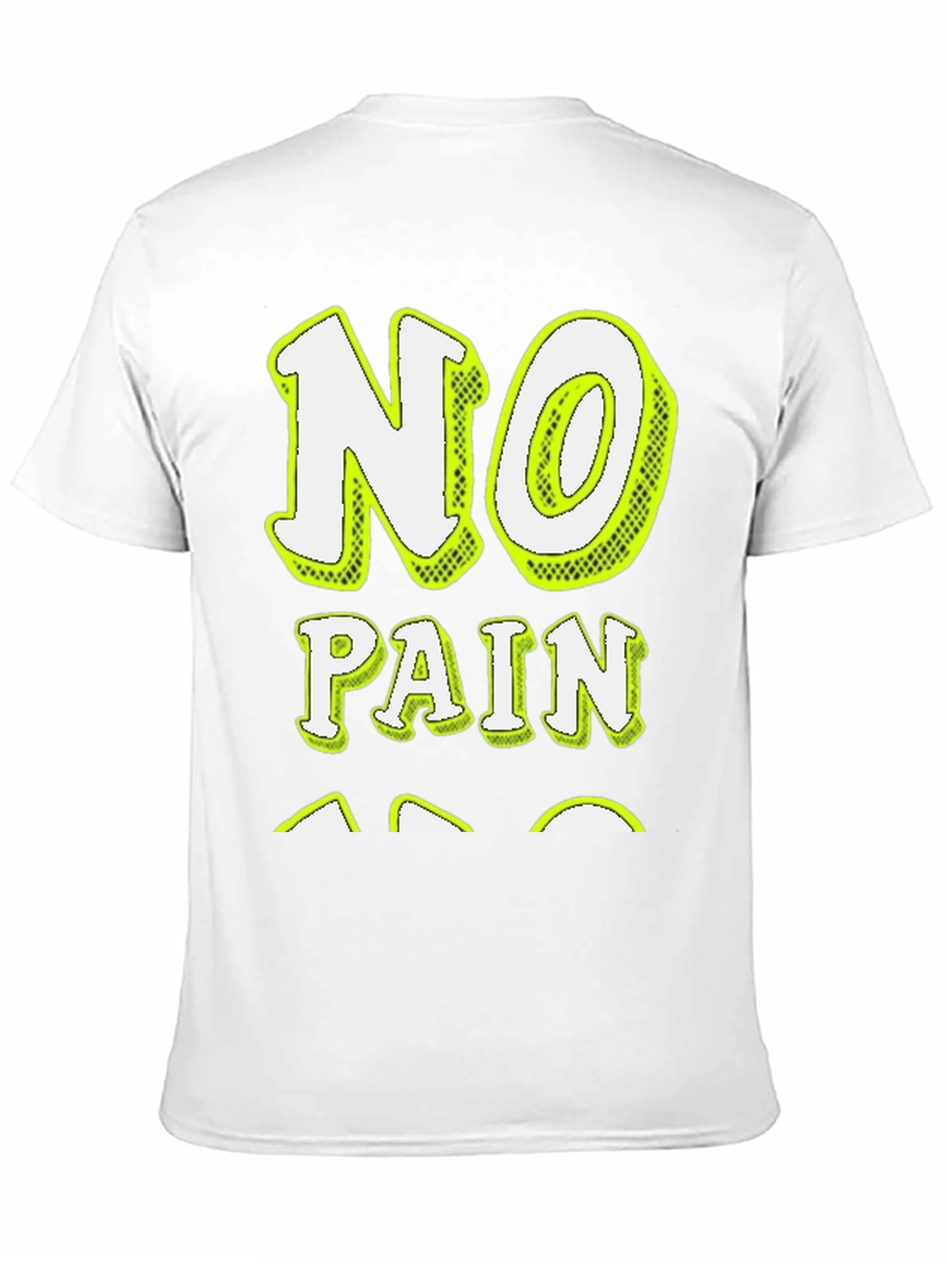 No Pain T-Shirt - Black Graphic Tee