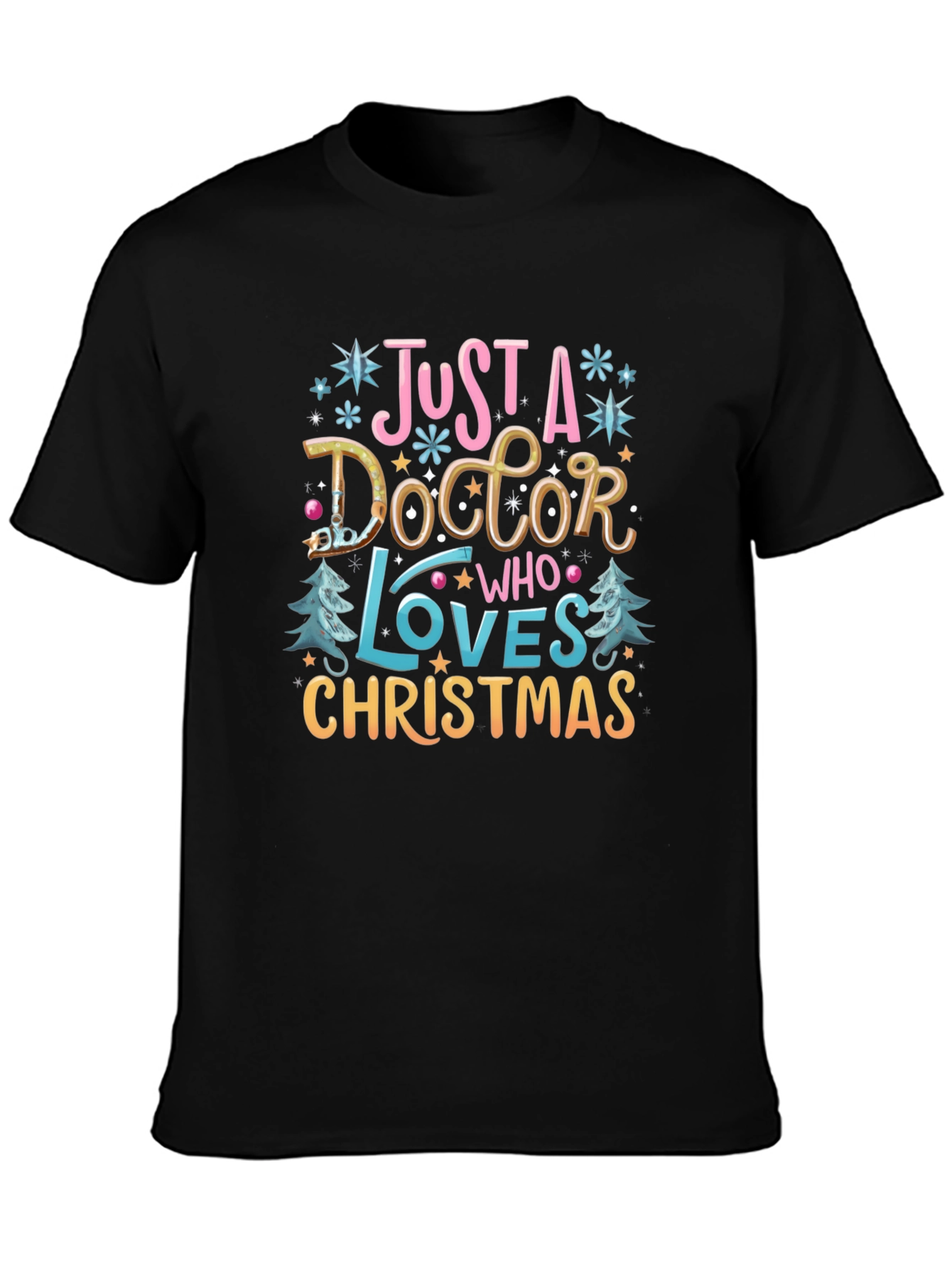 Doctor Who Loves Christmas T-Shirt - Holiday Tee