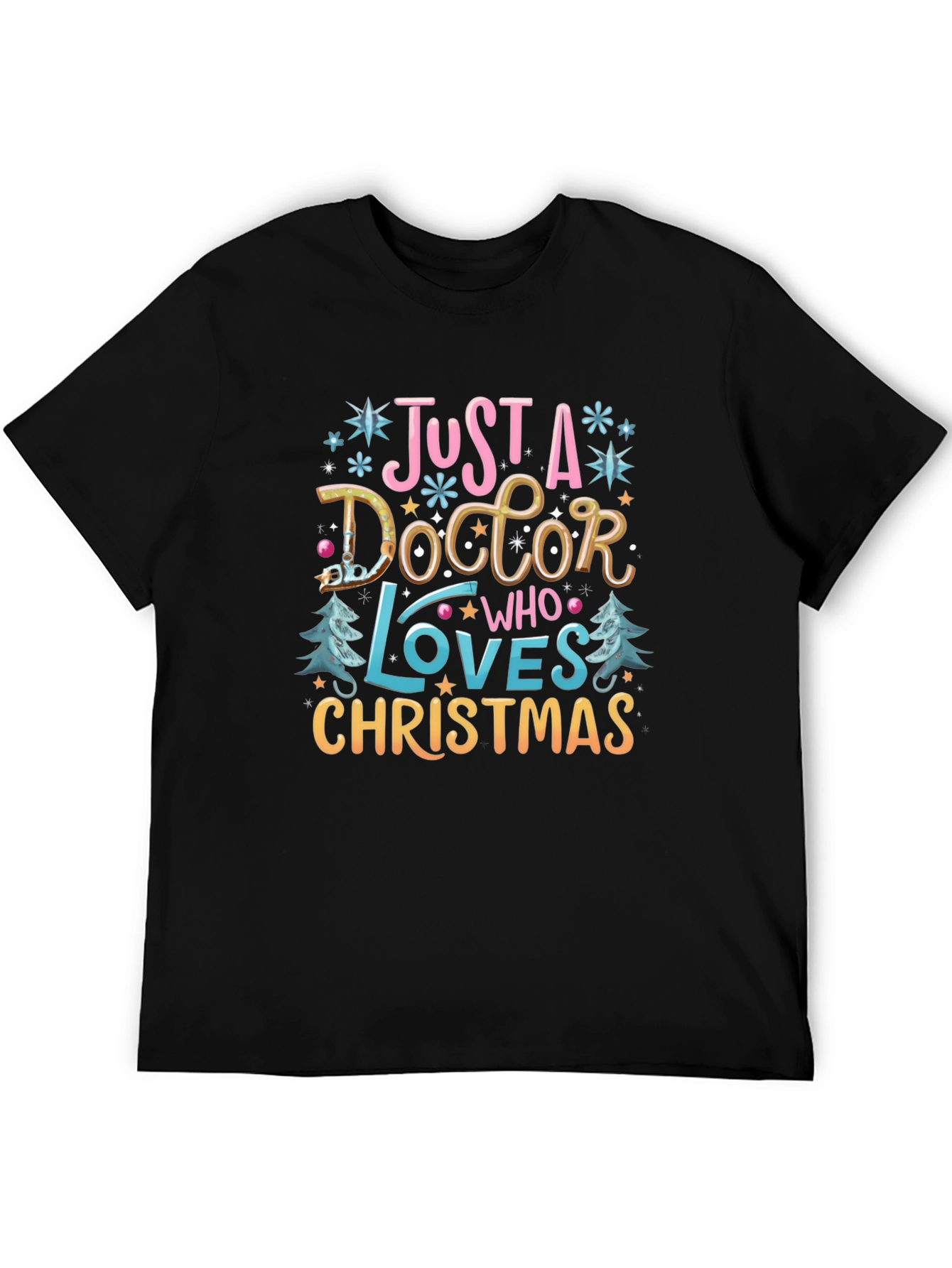 Doctor Who Loves Christmas T-Shirt - Holiday Tee