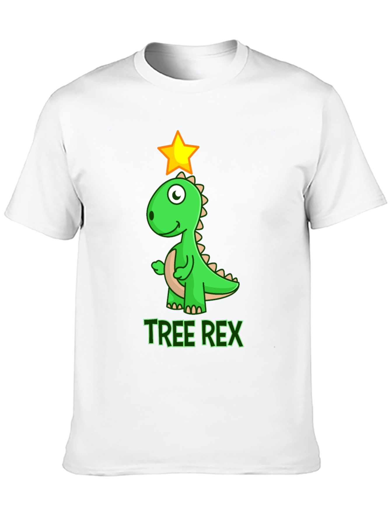 Tree Rex T-Shirt - Festive Dinosaur Tee