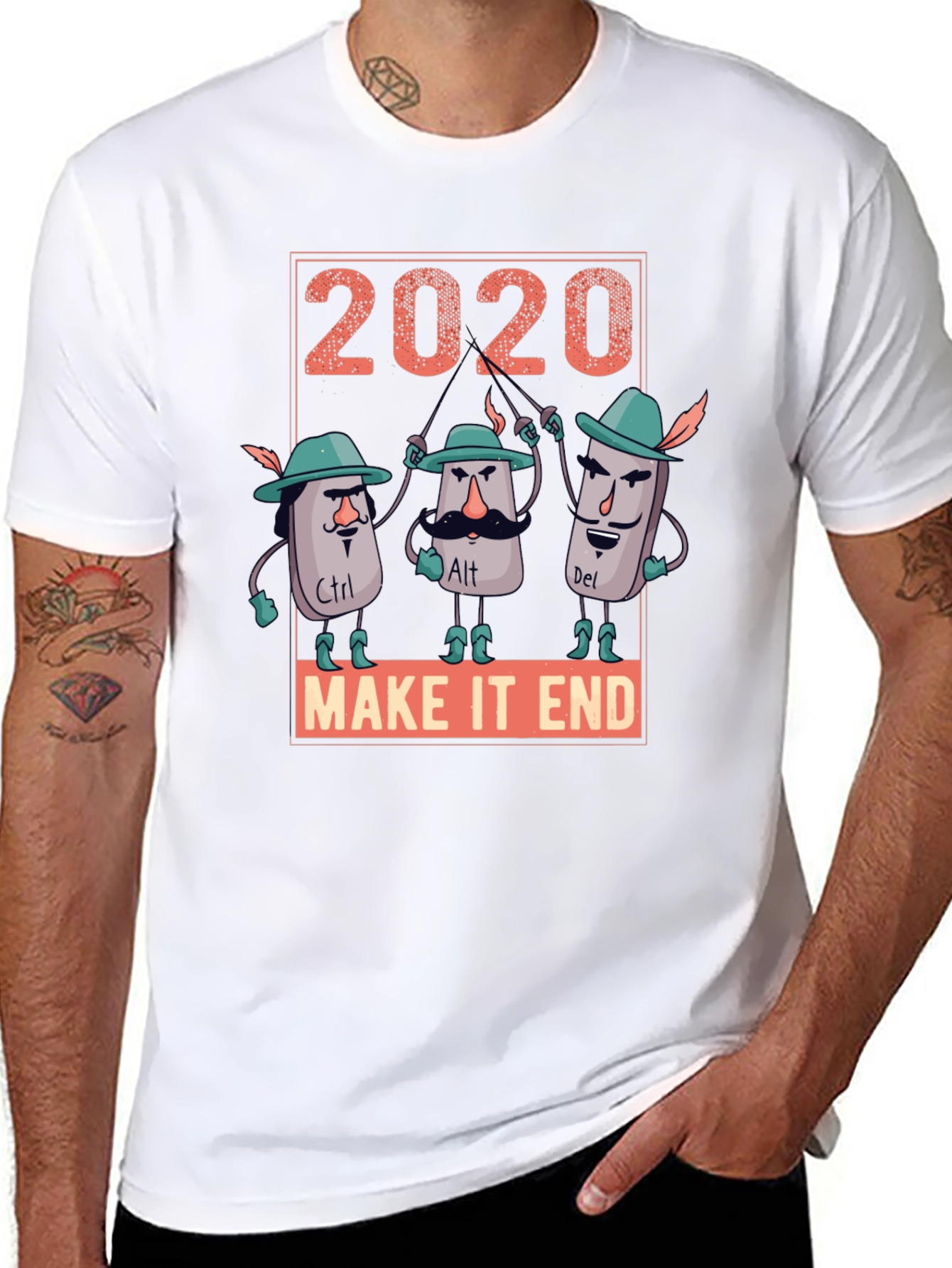 2020 Ctrl Alt Del Make It End T-Shirt