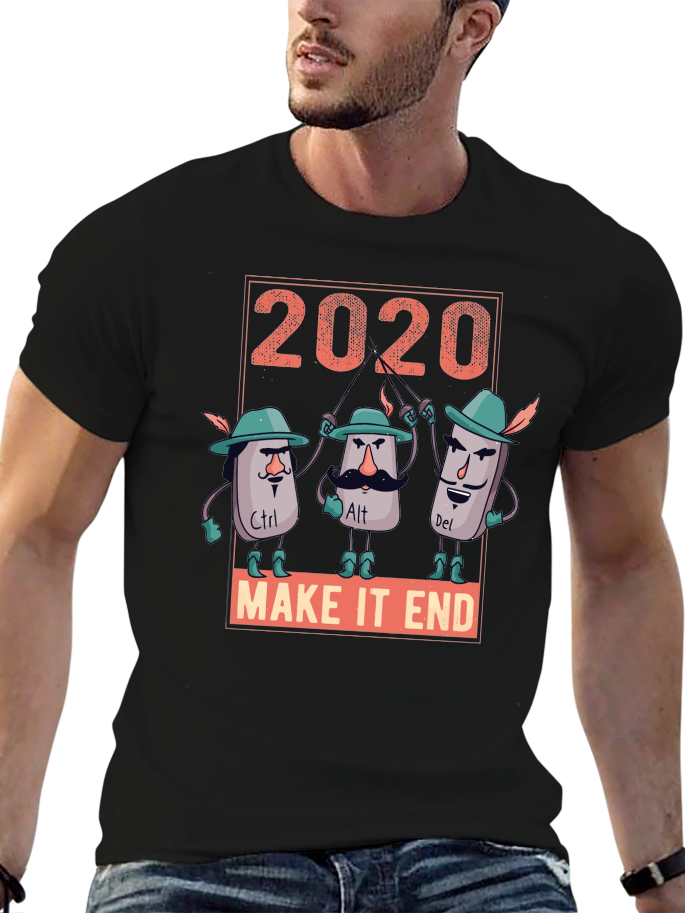 2020 Ctrl Alt Del Make It End T-Shirt