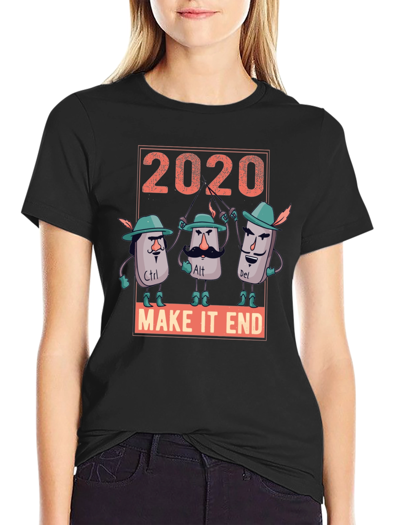 2020 Ctrl Alt Del Make It End T-Shirt