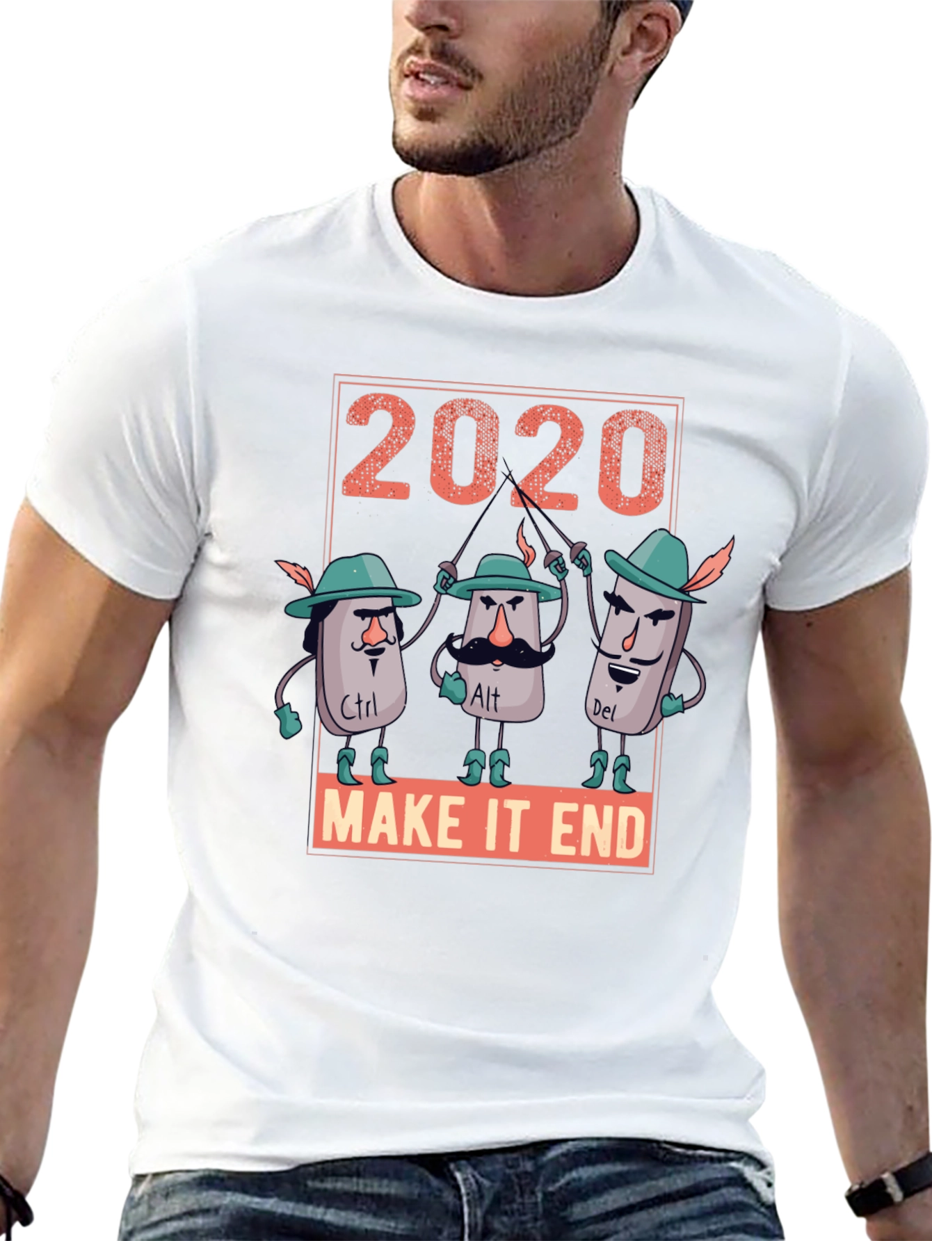 2020 Ctrl Alt Del Make It End T-Shirt