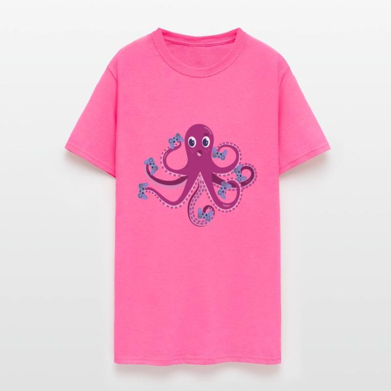 Octopus Gamer Kids Squid