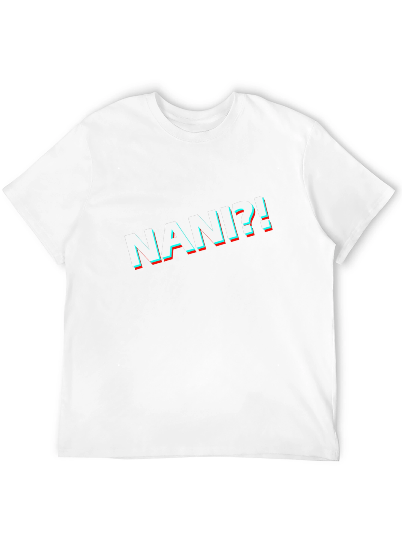 Nani?! 3D Style Graphic Tee - Anime Inspired Shirt
