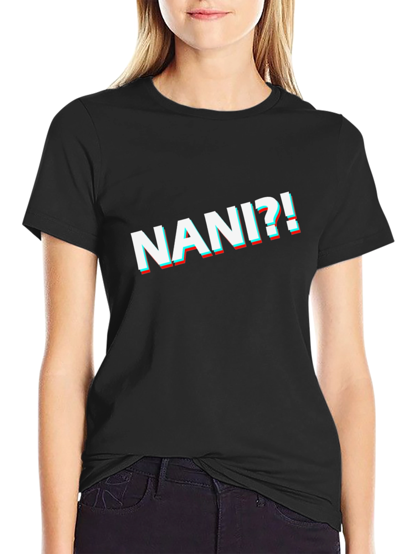Nani?! 3D Style Graphic Tee - Anime Inspired Shirt
