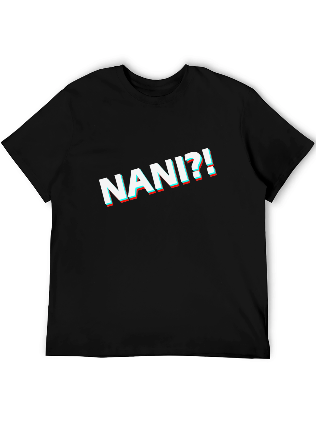 Nani?! 3D Style Graphic Tee - Anime Inspired Shirt
