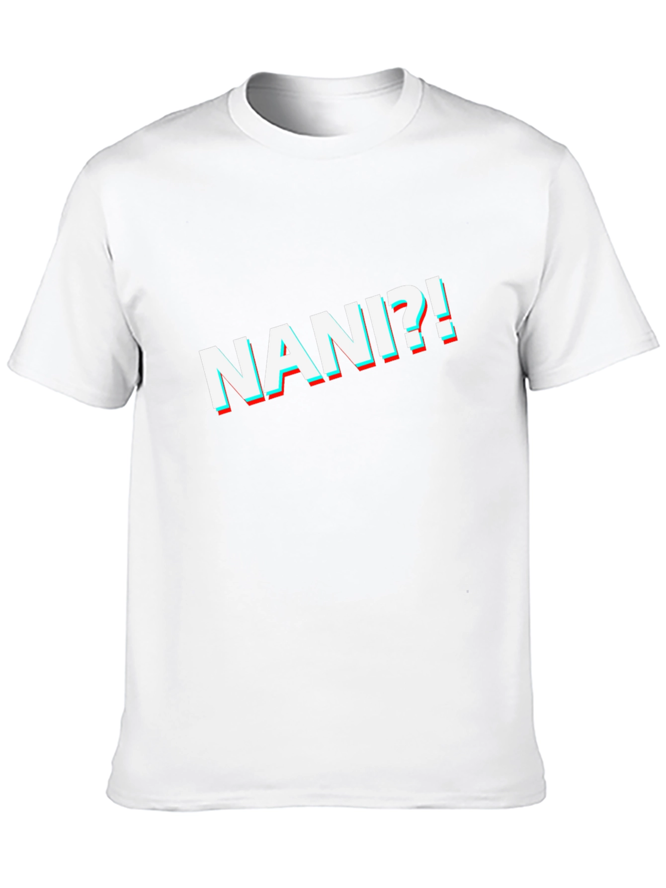 Nani?! 3D Style Graphic Tee - Anime Inspired Shirt