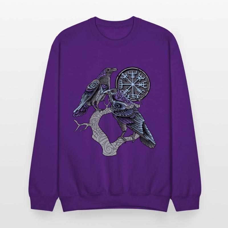 Odin's ravens Shirt viking celtic Huginn Muninn