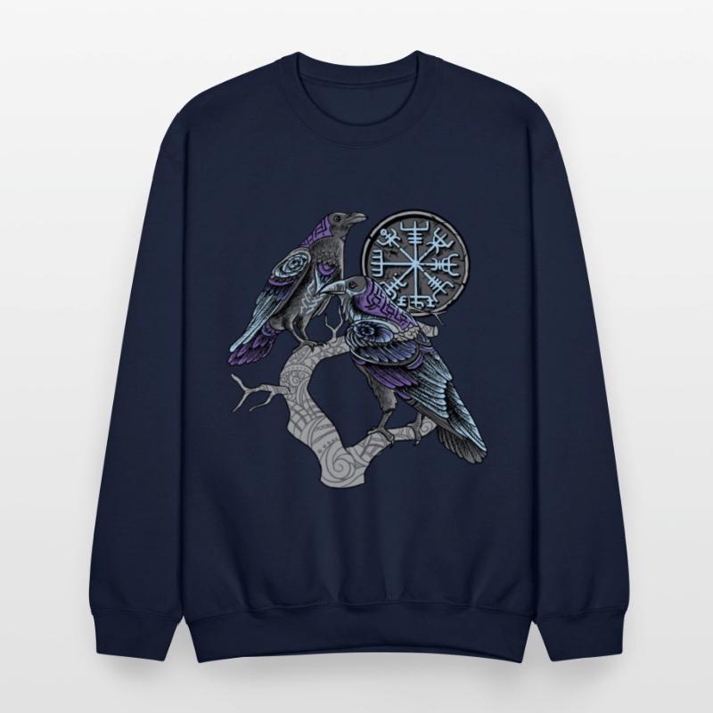 Odin's ravens Shirt viking celtic Huginn Muninn